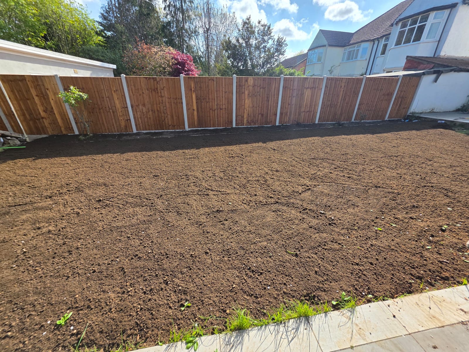 Fencing and landscaping project 8 completed in North London